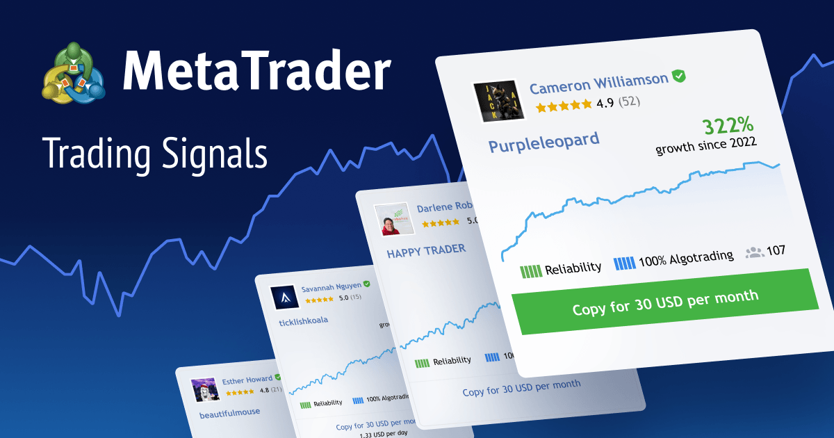 Copy Trading Signals — Forex, Stocks & Crypto | MetaTrader
