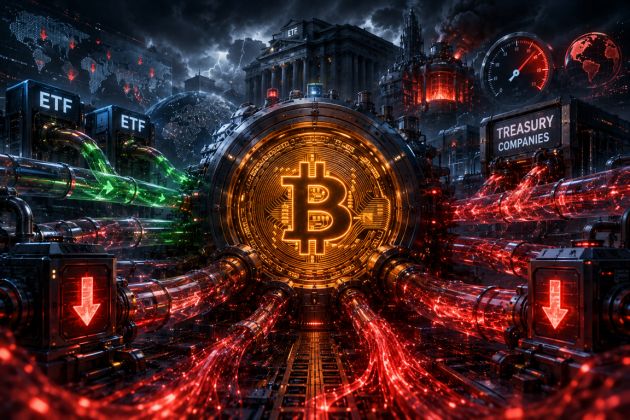 Bitcoin Institutional Behavior Reverses As Demand Metric Turns Red