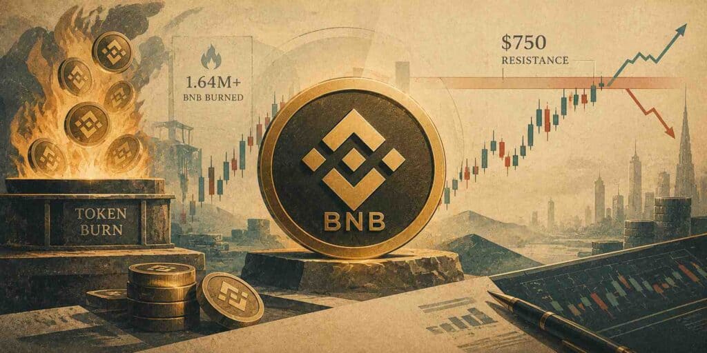 BNB Price Prediction: $1.2B Token Burn Fuels Bullish Hopes as BNB Tests Critical $750 Resistance
