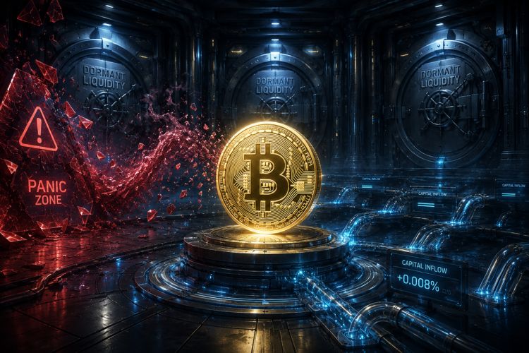 Bitcoin Exits ‘Panic Zone,’ But Capital Inflows Remain Weak