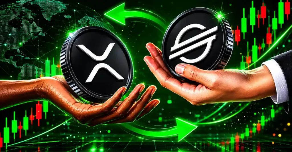 XRP and XLM Prices Slide as ETF Outflows and Long Liquidations Shake Confidence