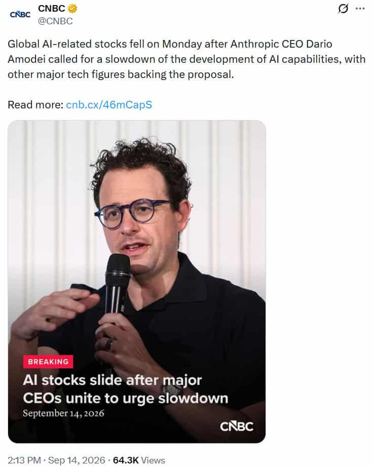 Anthropic IPO and AI Stocks News update