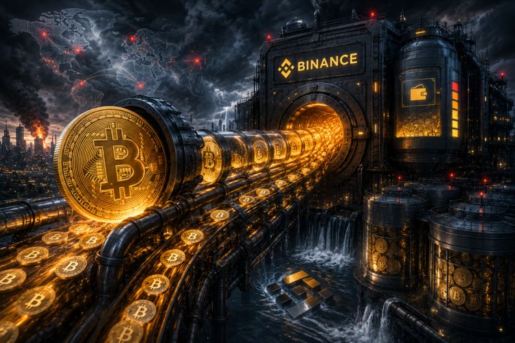 Bitcoin Sell Pressure Rising? Binance Inflows Hit 10-Day Streak