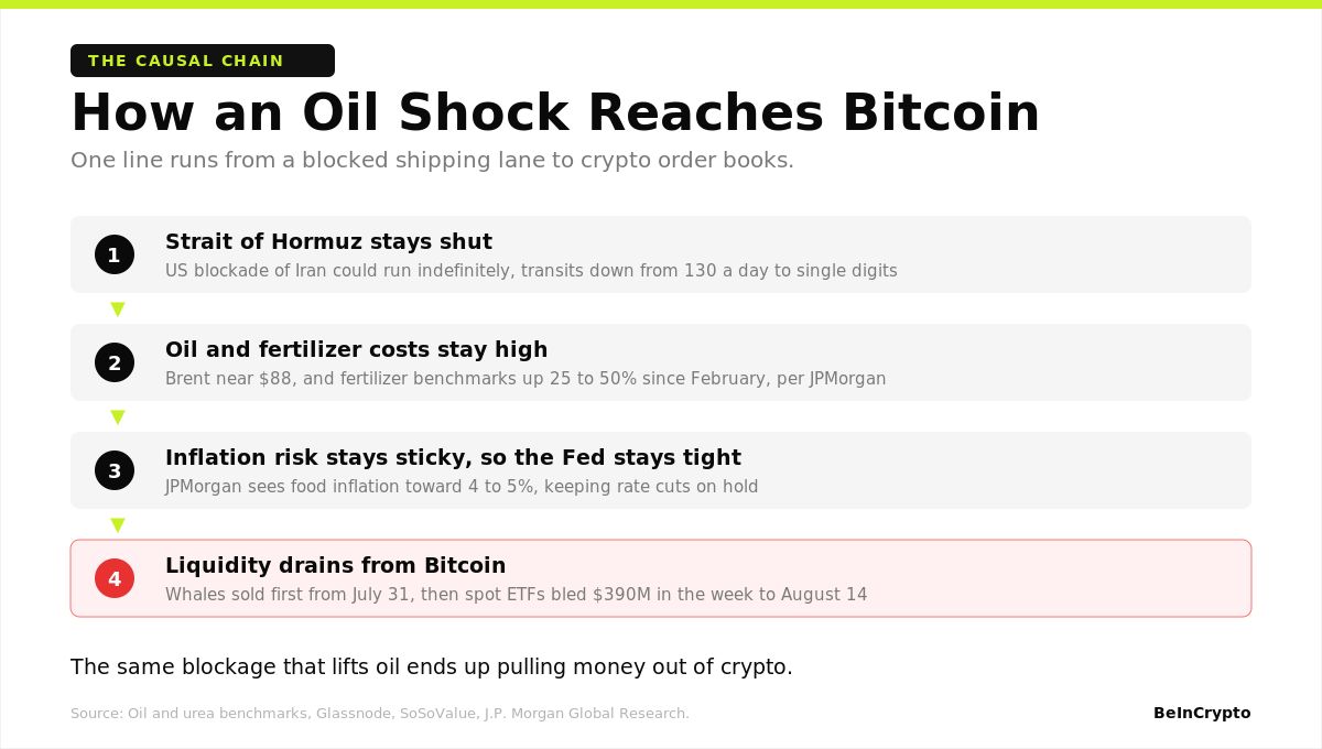 So wirkt ein Ölschock auf Bitcoin