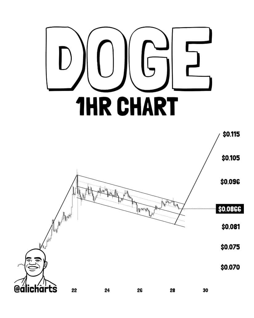 DOGE/BTC RSI Falls Below 40