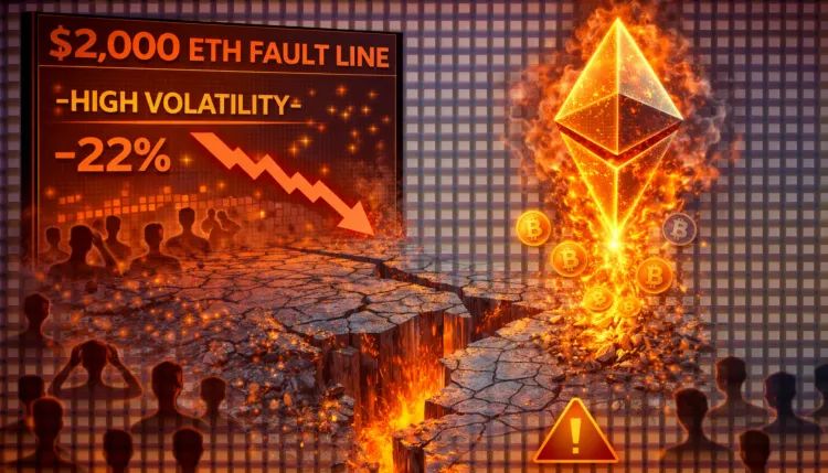 The $2,000 Fault Line: Why Ethereum’s Record Volatility Signals An Imminent Explosion