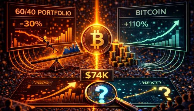 The 60/40 Portfolio Is Failing Again – Bitcoin May Be The Unlikely Fix
