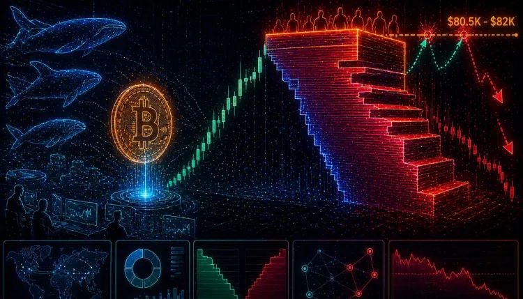 Bitcoin Large Players Have Built A Sell Wall At $80.5K–$82K – Spoofing Or Structural Supply?