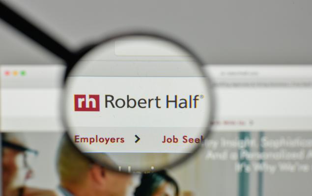 Robert Half Stock Gains 5% Since In-Line Q2 Earnings & Revenue Beat