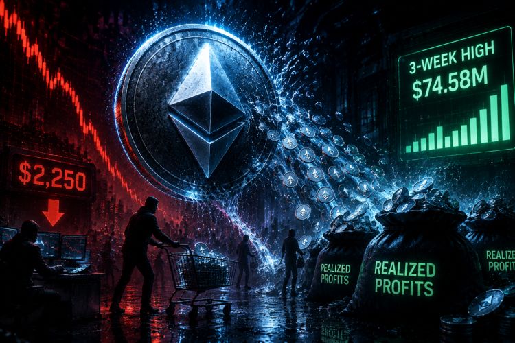 Ethereum Dips To $2,250 As Trader Profit-Taking Hits 3-Week High