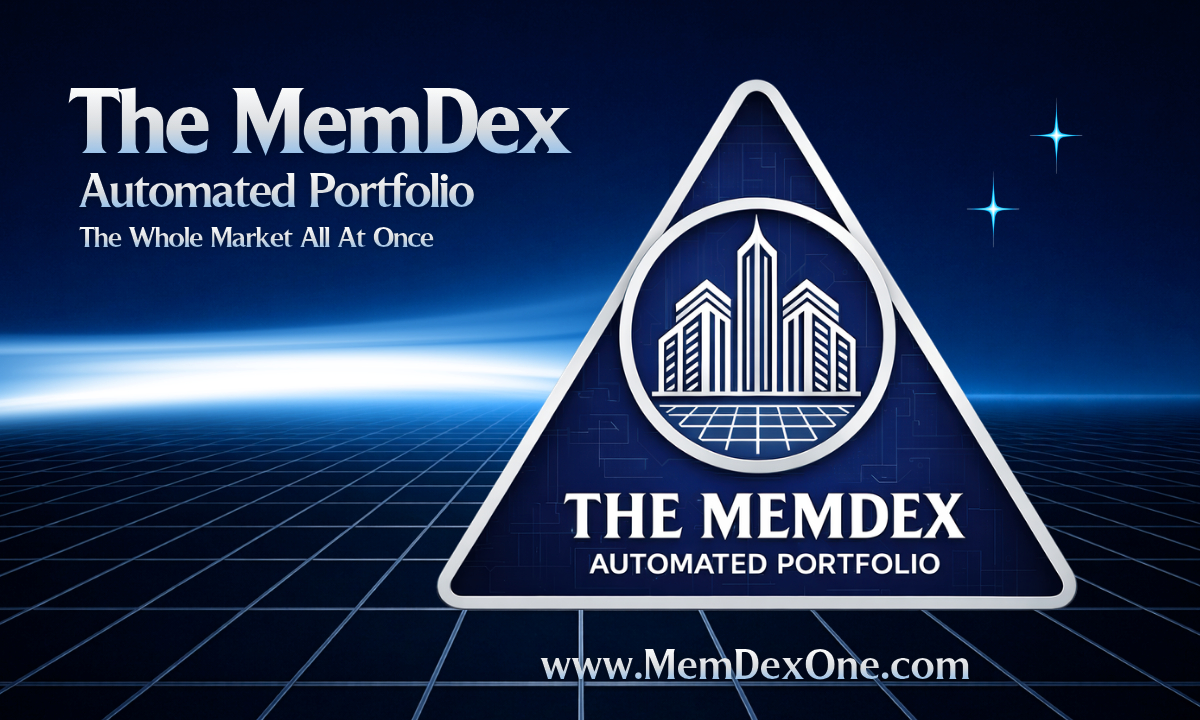 MemDex Launches Interactive Dashboard Showcasing Automated Crypto Portfolio System