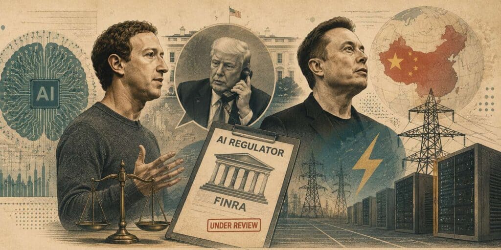 Zuckerberg Opposes Trump’s AI Regulator as Musk Calls for More Power and Data Centers