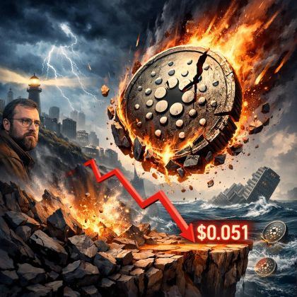 Cardano (ADA) Crashes To Five-Year Low: Top  Analyst Targets $0.051 After Hoskinson’s Warnings