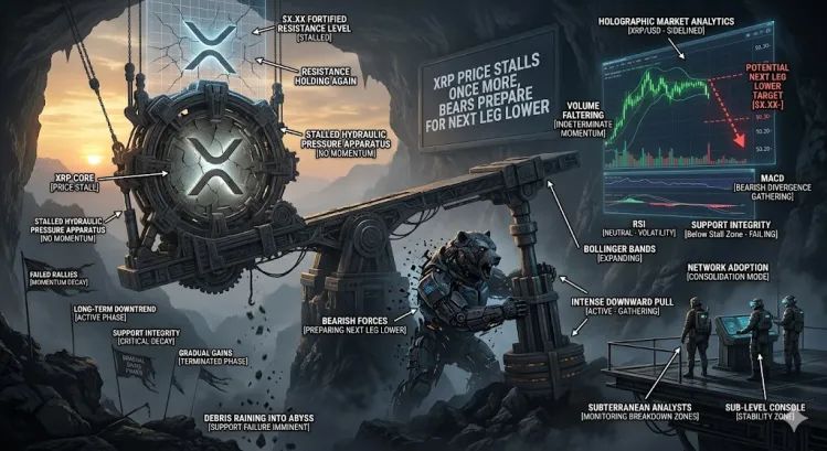 XRP Price Stalls Once More, Bears Prepare for Next Leg Lower