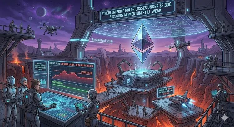 Ethereum Price Holds Losses Under $2,300, Recovery Momentum Still Weak