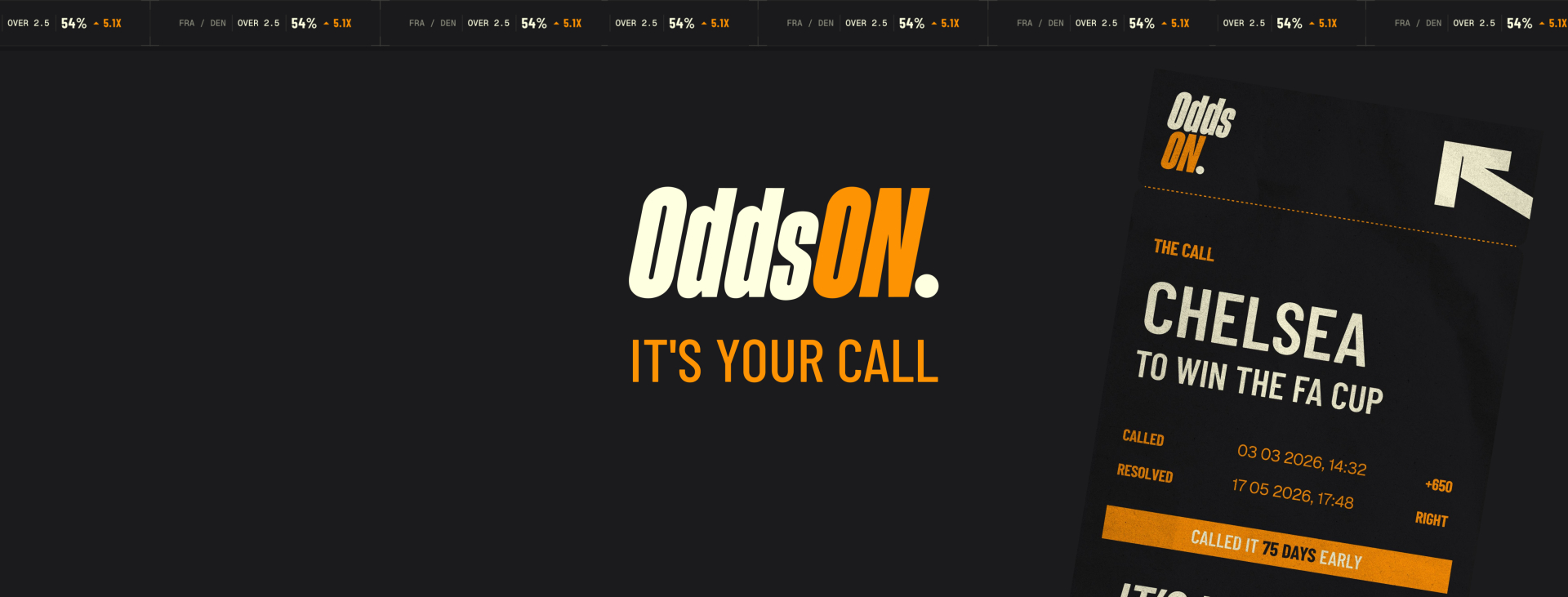 OddsON Launches as the First Prop Trading Firm Built Entirely Around Sports Prediction Markets