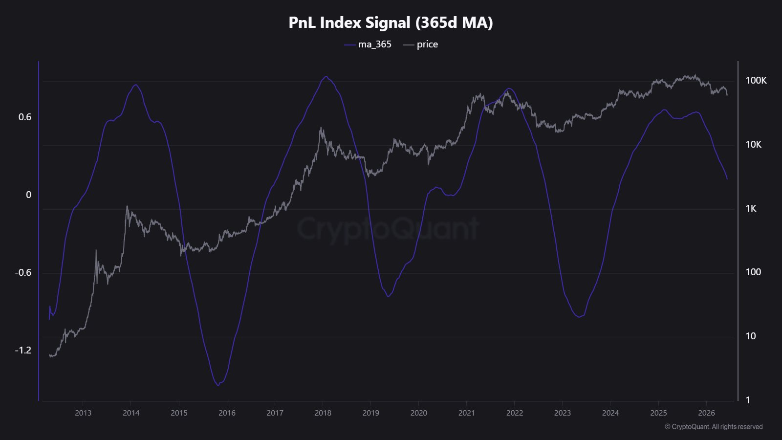 Bitcoin PnL Index
