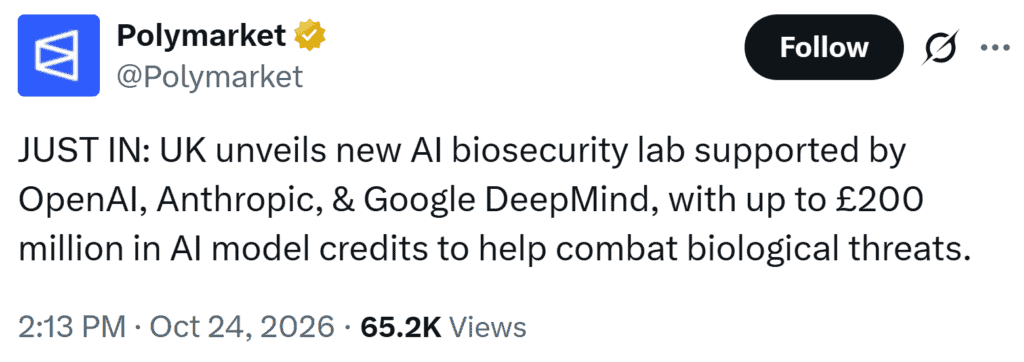 OpenAI, Anthropic, and Google DeepMind Join UK’s New AI Biosecurity ...