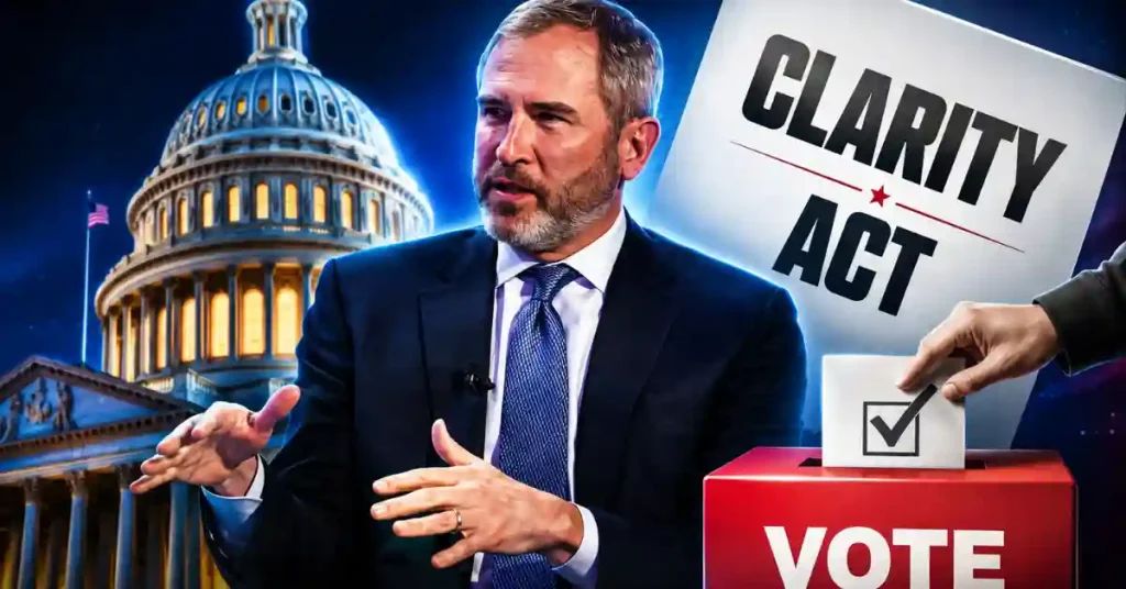 XRP News: Ripple CEO Brad Garlinghouse Vows Post-Mortem After CLARITY Act Defeat