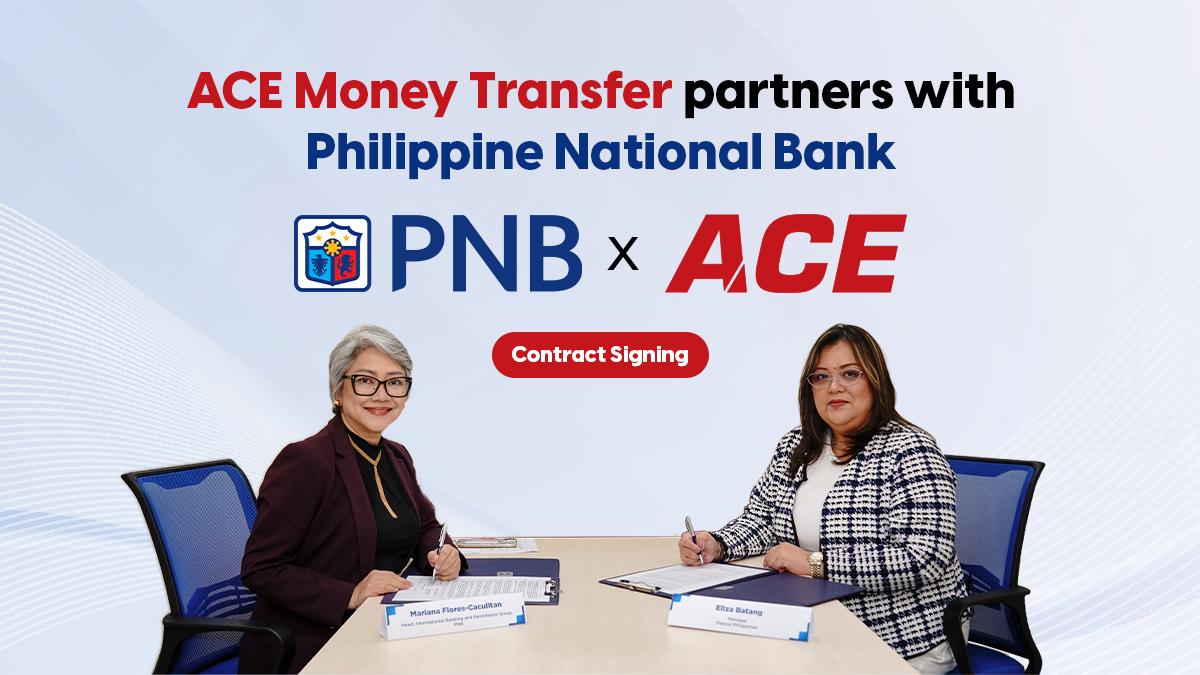ACE Money Transfer Limited Partners with Philippine National Bank to Simplify Remittances for Filipino Expats