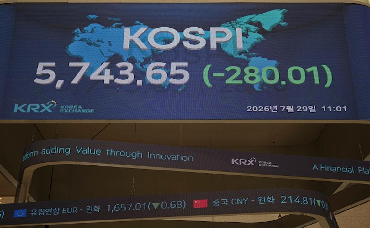 Фондовый рынок Кореи показал сильнейший в истории взлет после обвала