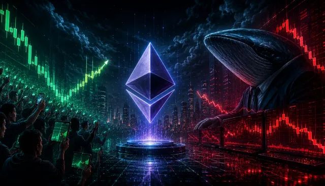Record Retail Buying Cannot Push Ethereum Higher – Someone Bigger Is On The Other Side