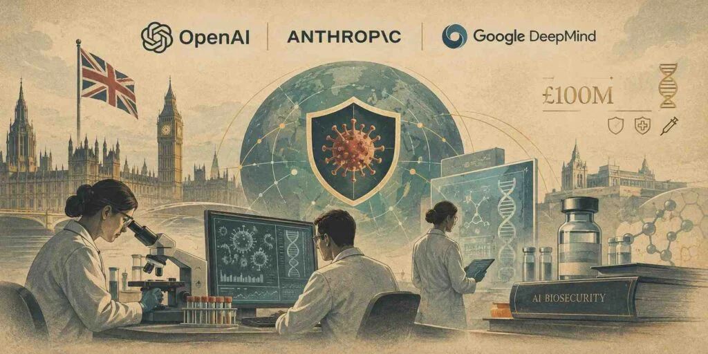 OpenAI, Anthropic, and Google DeepMind Join UK’s New AI Biosecurity ...