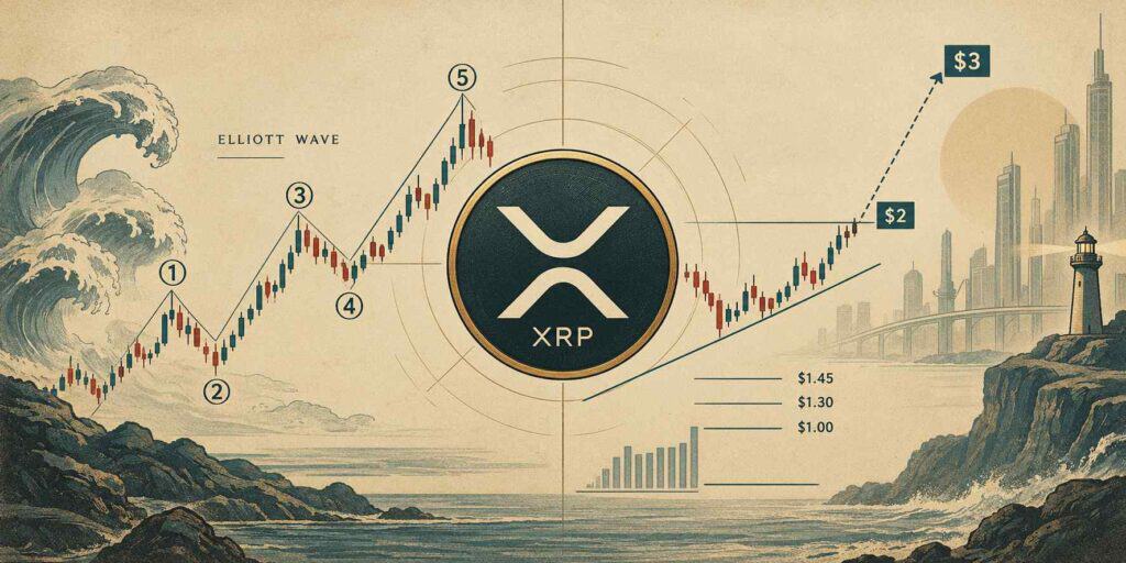 XRP Price Prediction: Elliott Wave Setup Points to $3 as XRP Nears a Potential $2 Breakout