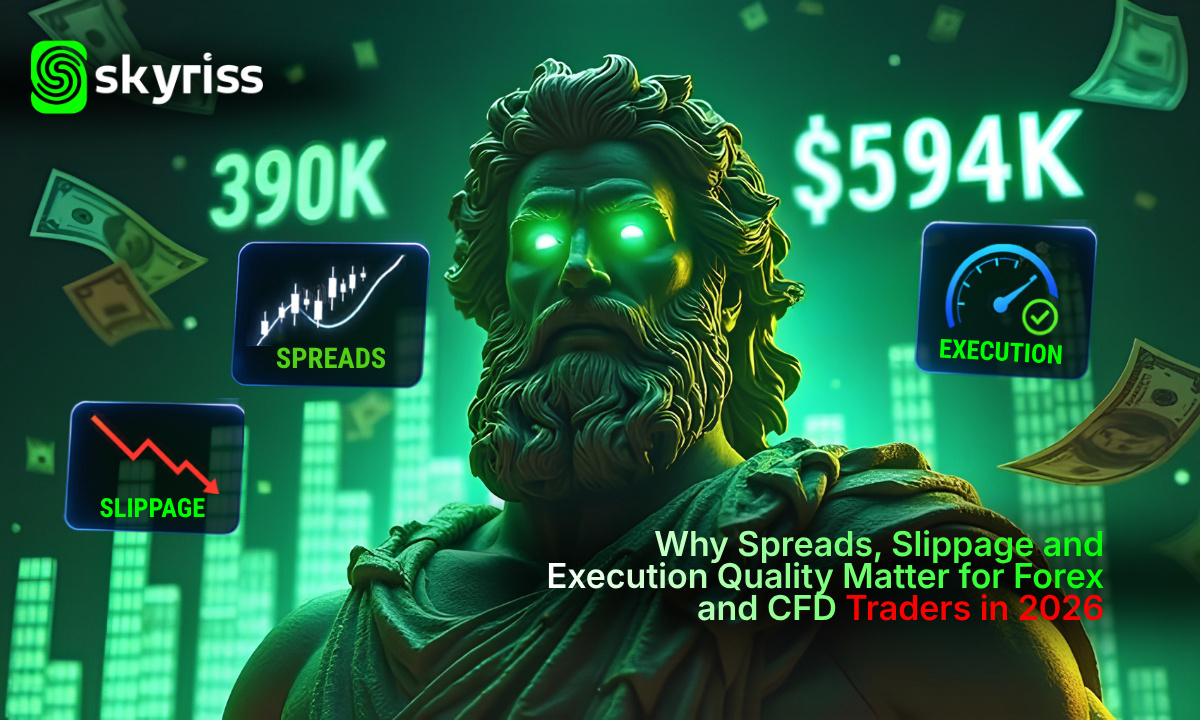 Skyriss Explains Why Spreads, Slippage and Execution Quality Matter for Forex and CFD Traders in 2026