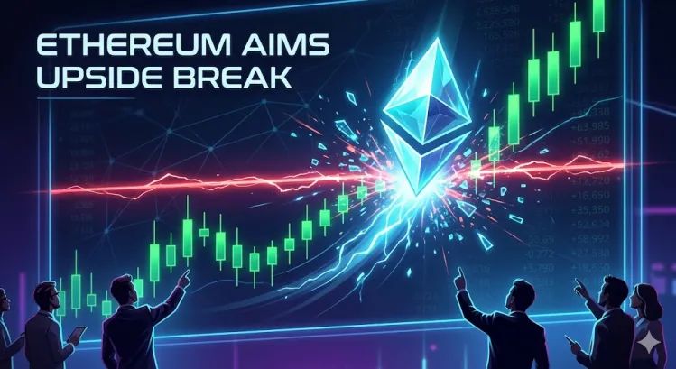 Ethereum Price Eyes Breakout Move, Traders Watch Key Resistance Closely