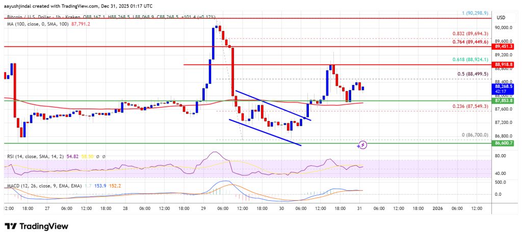 Bitcoin Price Resists Breakdown, Support Level Holds—for Now — Latest ...