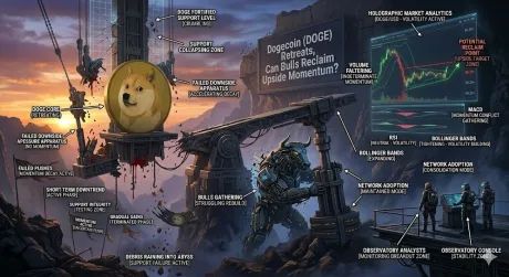 Dogecoin en Peligro: ¿Nuevas Caídas en el Horizonte?