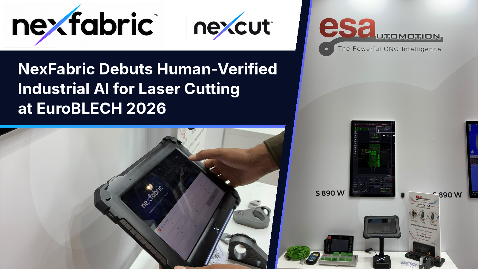 NexFabric Debuts Human-Verified Industrial AI for Laser Cutting at EuroBLECH 2026