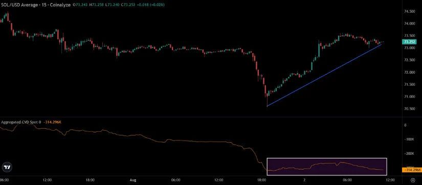 Spot Demand Remains Weak Despite SOL Bounce