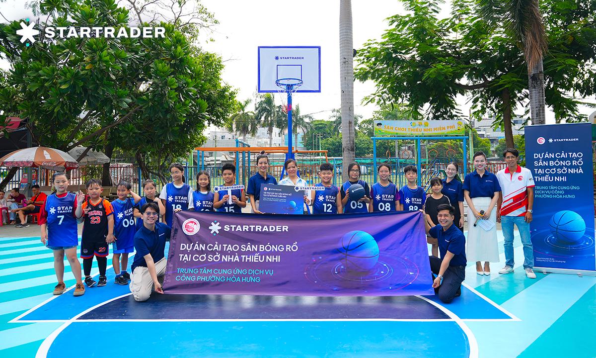 STARTRADER Transforms Basketball Court for 10,000 Youth Annually in Vietnam