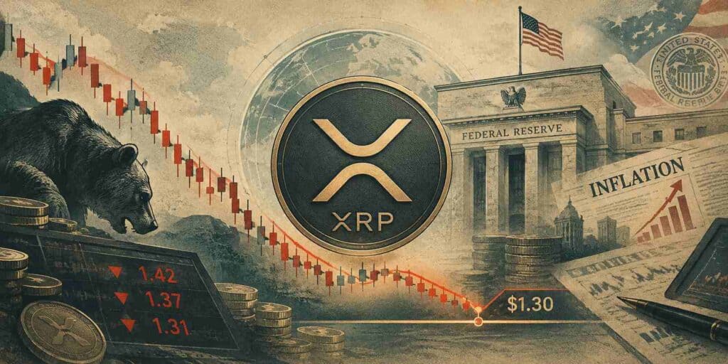 Why Is XRP Down Today? Bears Target $1.30 Support as Selling Pressure Builds