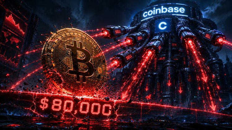 Bitcoin Falls Below $80,000: Coinbase Sellers To Blame?