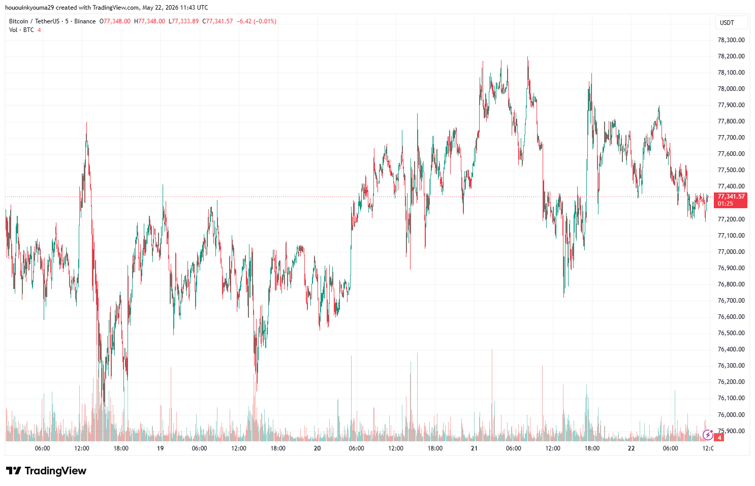 Bitcoin Price Chart