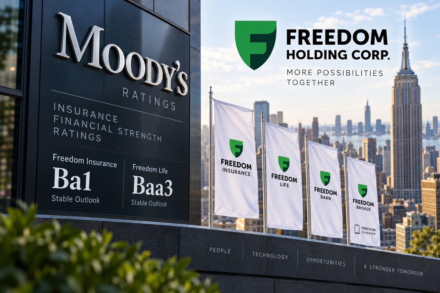 Moody’s Assigns First-Time Insurance Financial Strength Ratings to Freedom Insurance and Freedom Life