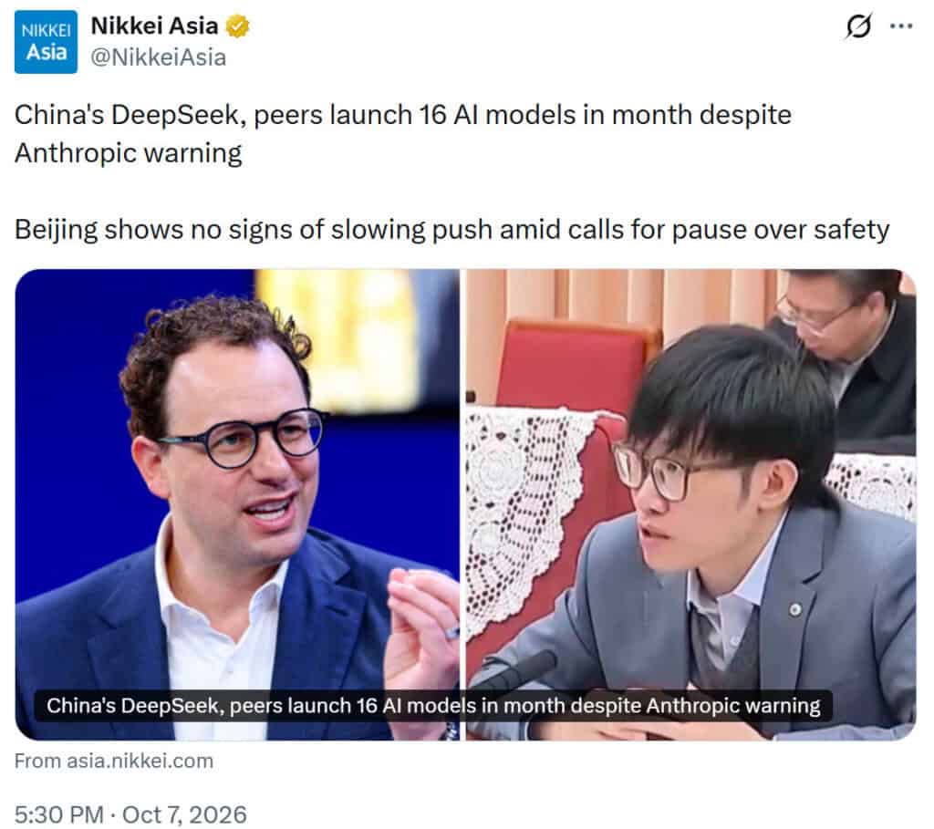 China's DeepSeek and peers launch 16 AI models news source