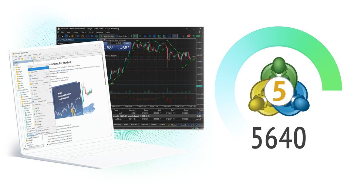 Nueva versión de la plataforma MetaTrader 5 build 5640: Mejoras en el tema oscuro y Markdown en el MetaEditor