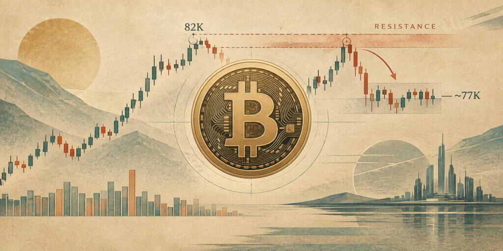 Bitcoin (BTC) Price Prediction: Is BTC Entering Distribution After Rejection Near $82K?