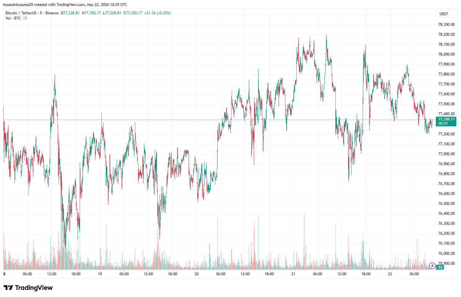 Bitcoin Price Chart