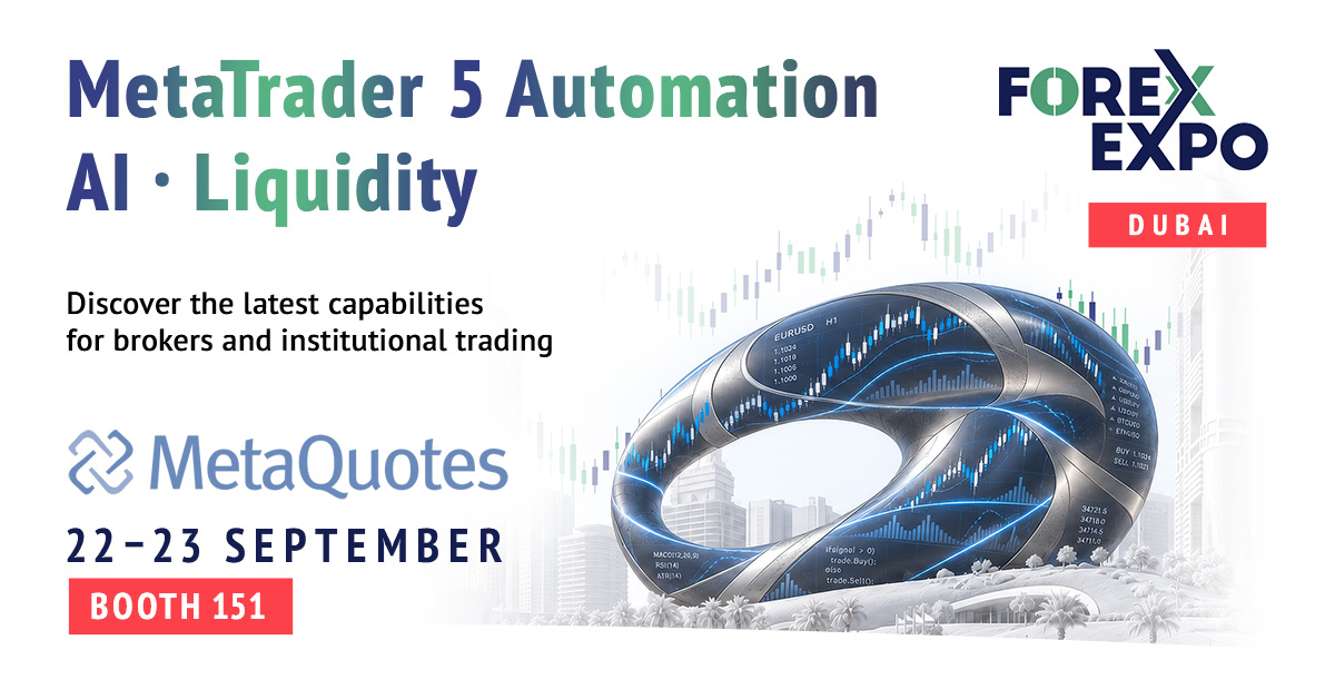 MetaQuotes、Forex Expo Dubai 2026でMetaTrader 5の新機能を紹介