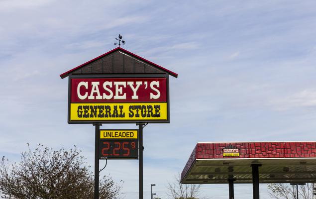 Casey's Food and Grocery Categories Fuel Strong Inside Sales Momentum