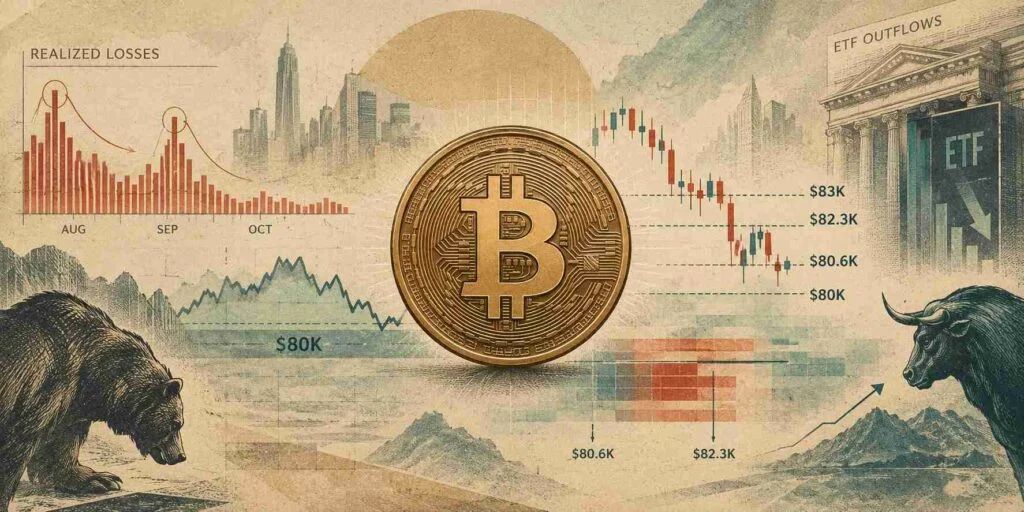 Bitcoin (BTC) Price Prediction: Glassnode Signals Potential Price Floor Near $80K as Sellers Capitulate