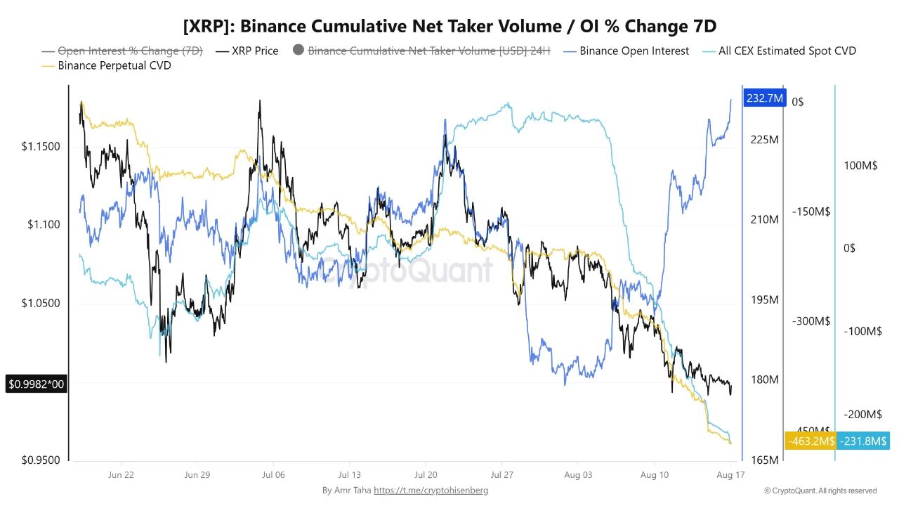 바이낸스의 XRP CVD