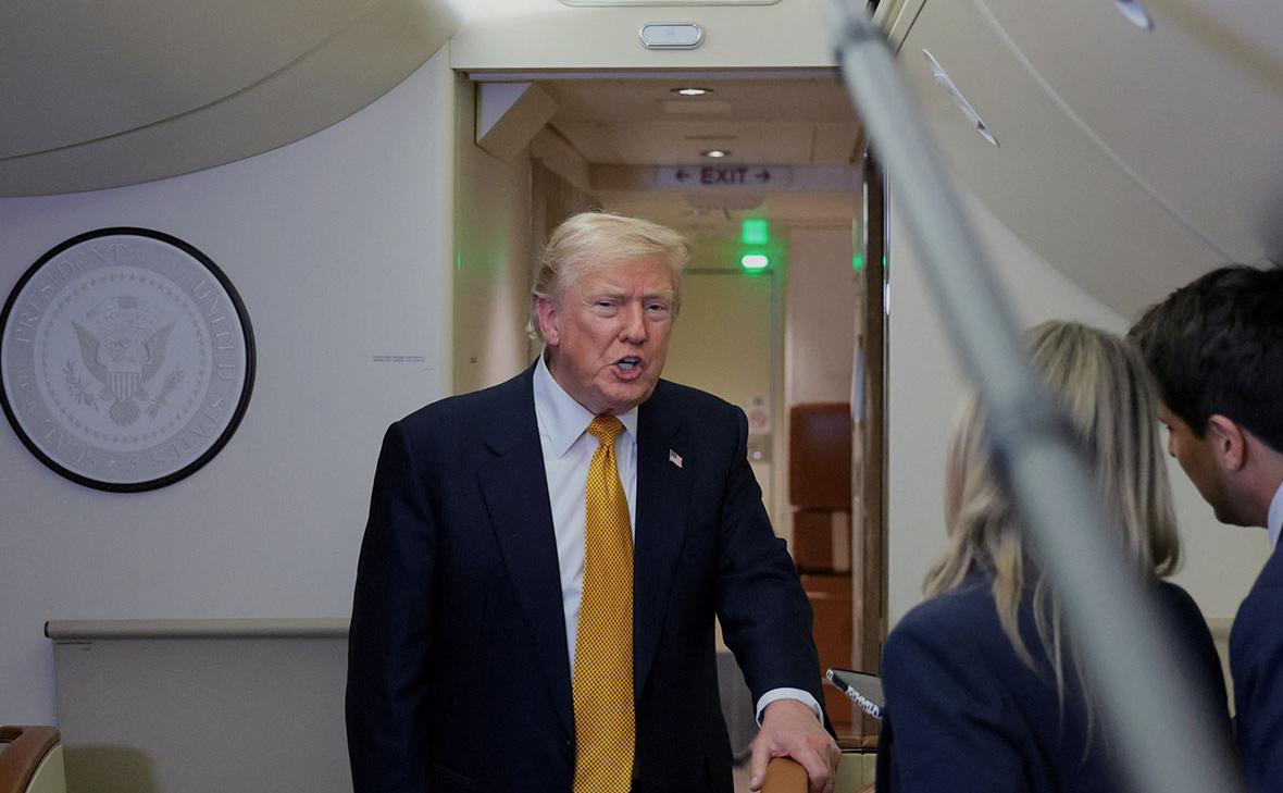 NYT рассказала о замене самолета Трампом из-за Ирана