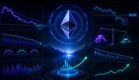 Ethereum enfrenta resistencia mientras el mercado se calienta: ¿Romperá la barrera de $2,450?