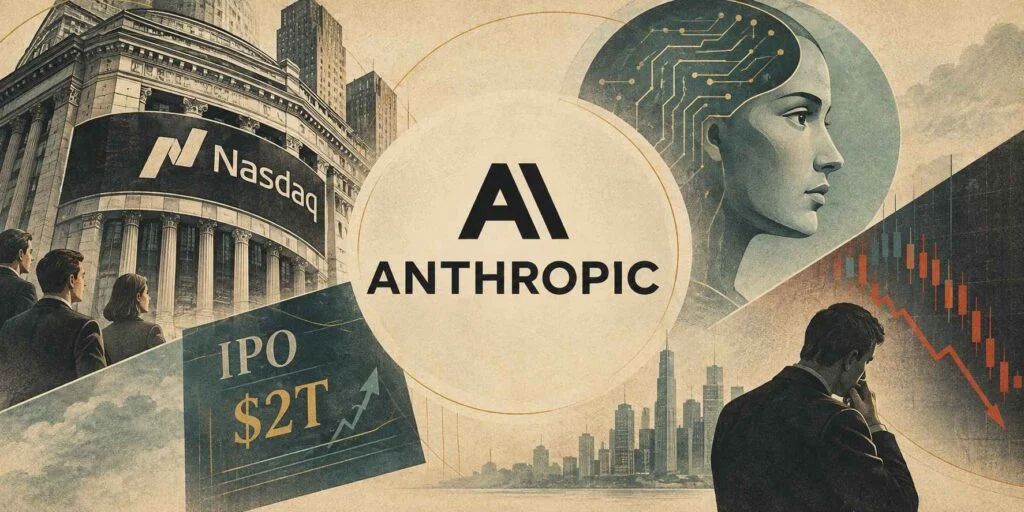 Anthropic IPO Could Hit Nasdaq at $2 Trillion, While AI Stocks React to Slowdown Risks